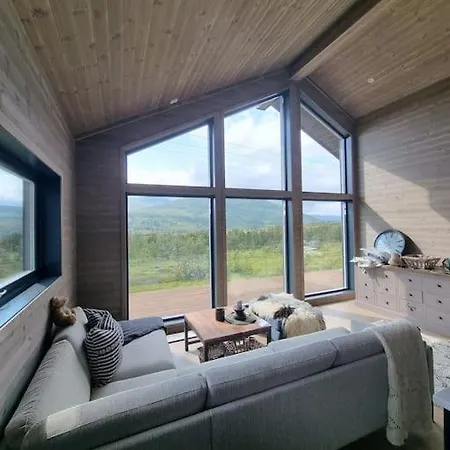 Fjellhytte Pa Hardangervidden Med Uforglemmelig Utsikt! Holiday home Garden